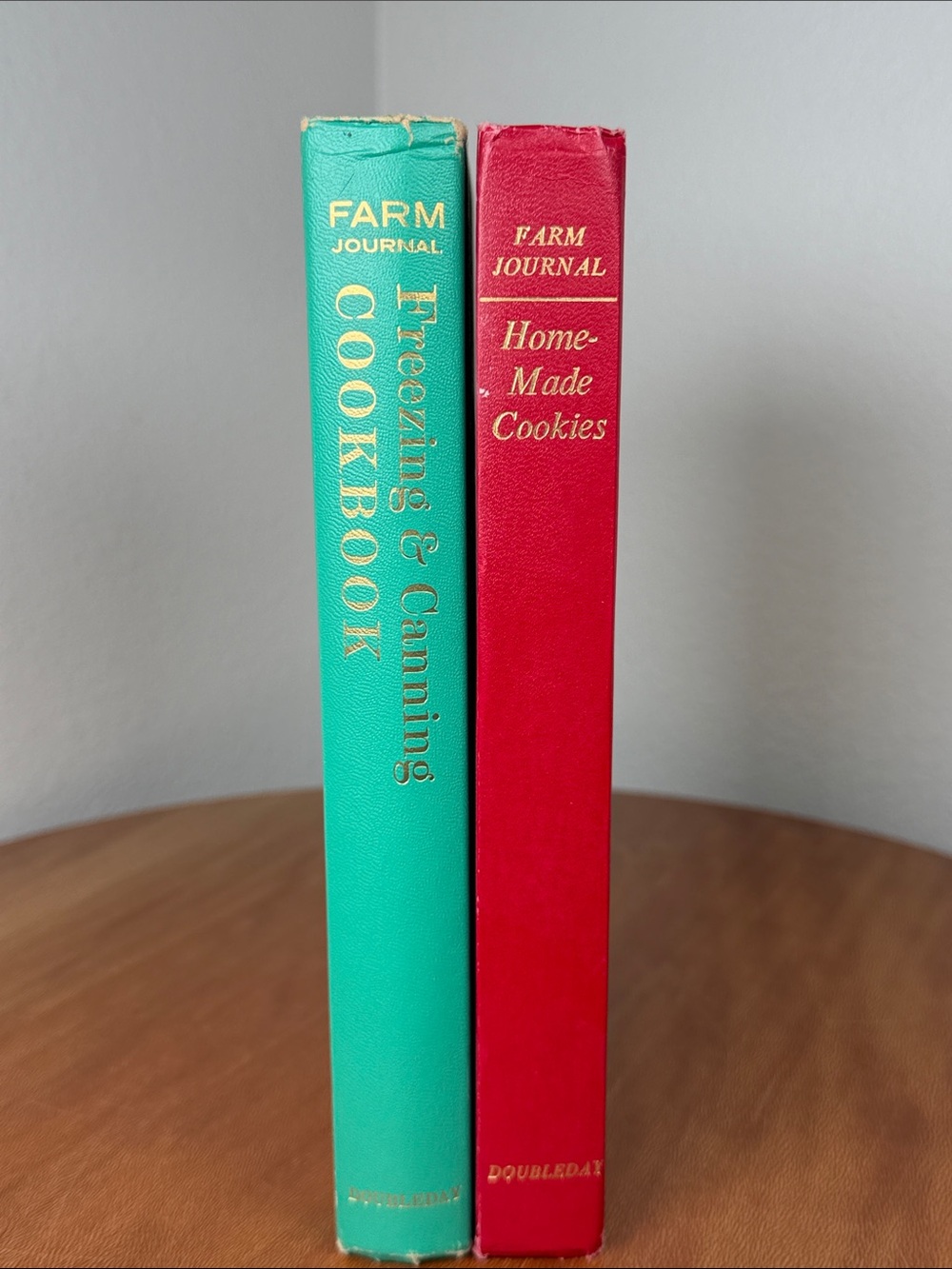 Vtg Farmhouse ‘64 ‘71 Farm Journal Freezing Canning Cookies Cook Book Hardcover